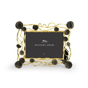 gold-plated brass frame