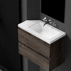 built-in washbasin