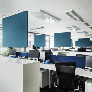acoustic fabric room divider