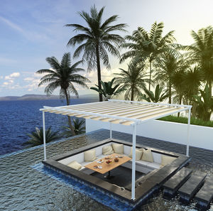 self-supporting pergola