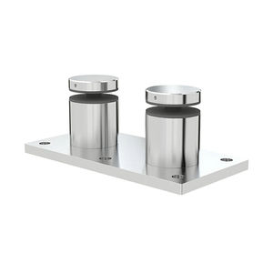 stainless steel glass clamp