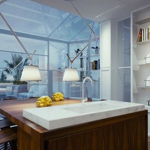 single-bowl kitchen sink