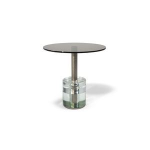 contemporary pedestal table