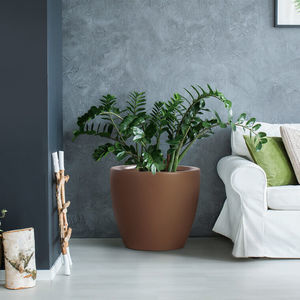 glass-reinforced plastic planter