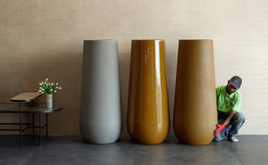 glass-reinforced plastic planter