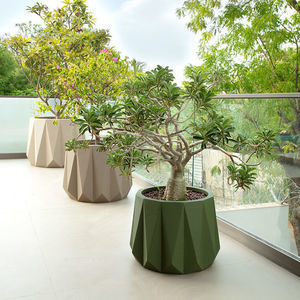glass-reinforced plastic planter