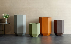 glass-reinforced plastic planter