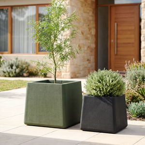 fiberglass garden planter
