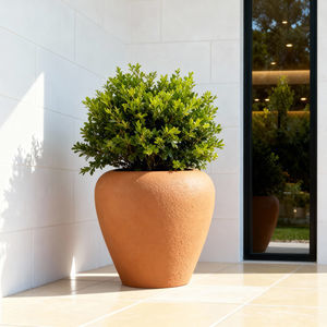 glass-reinforced plastic planter