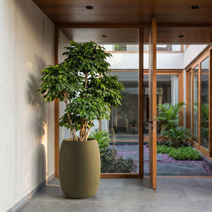 glass-reinforced plastic planter