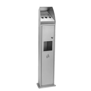 pedestal cigarettes bin