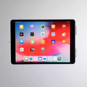 wall-mounted iPad® holder