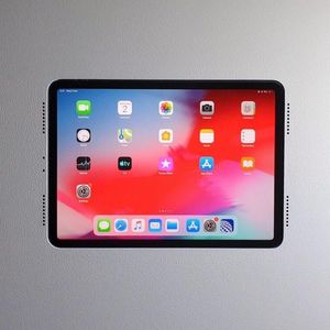 wall-mounted iPad® holder