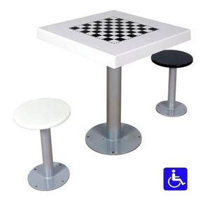 outdoor chess table