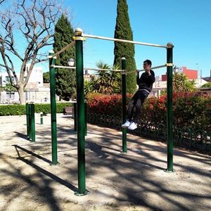 galvanized steel pull-up bar