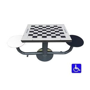 outdoor chess table