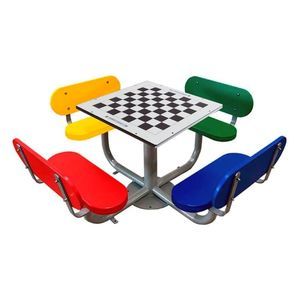 outdoor chess table