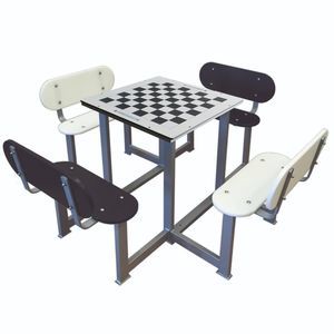 outdoor chess table