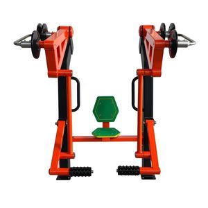 leg press weight training machine