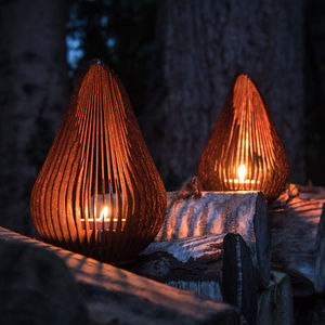 stainless steel candle holder