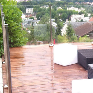 glass railing
