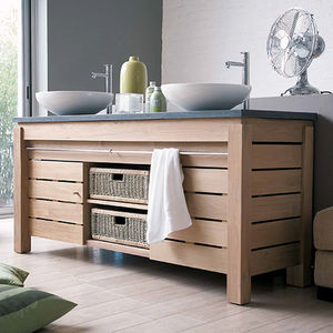 double washbasin cabinet