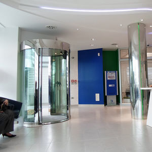 access control security interlocking door