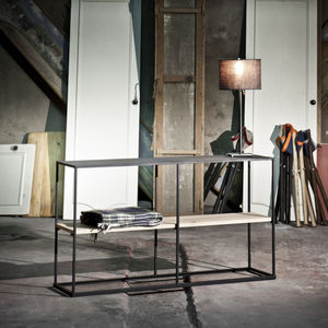 industrial style sideboard table