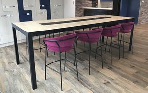 contemporary boardroom table