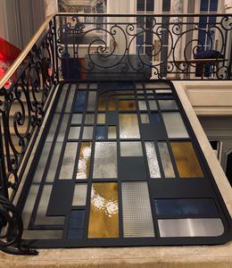 acoustic glass panel