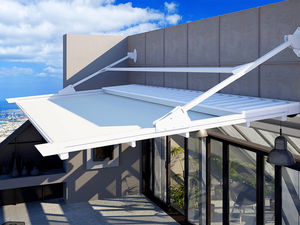 wall-mounted pergola