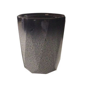 glazed ceramic plant pot