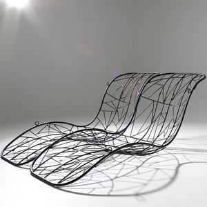 minimalist design sun lounger
