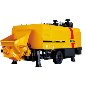 trailer-mounted concrete pump 1