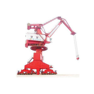 top-slewing crane
