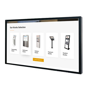 wall-mounted touch screen