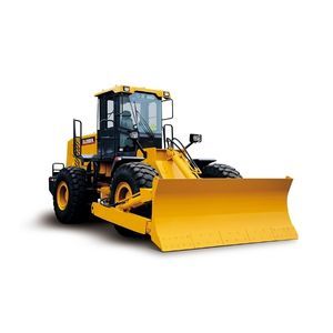 rubber-tired bulldozer