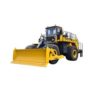 rubber-tired bulldozer