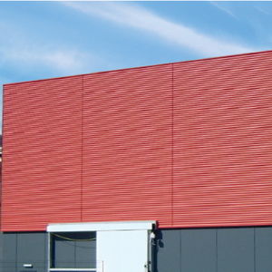 sloping roof insulating sandwich panel