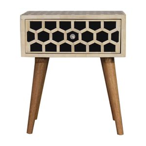 contemporary bedside table