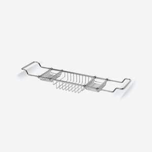 chrome-plated brass serving tray