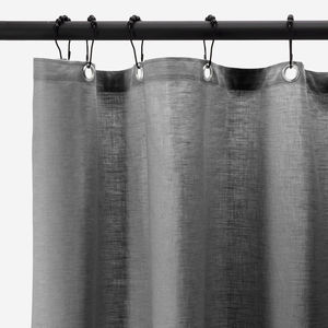 white shower curtain 1
