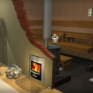 wood sauna heater