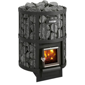 wood-burning sauna heater