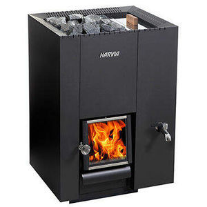 wood-burning sauna heater