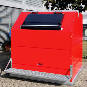 container trash can