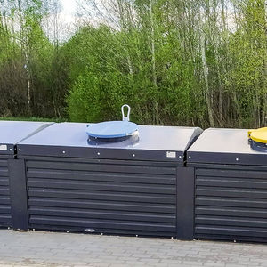 container trash can
