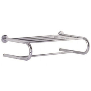 towel rack with rods
