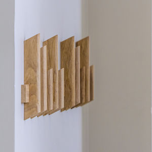 wall-mounted coat rack