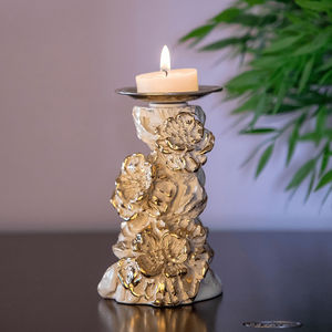 marble candle holder